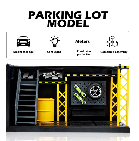 1:32 DIY Scale Lighting Garage